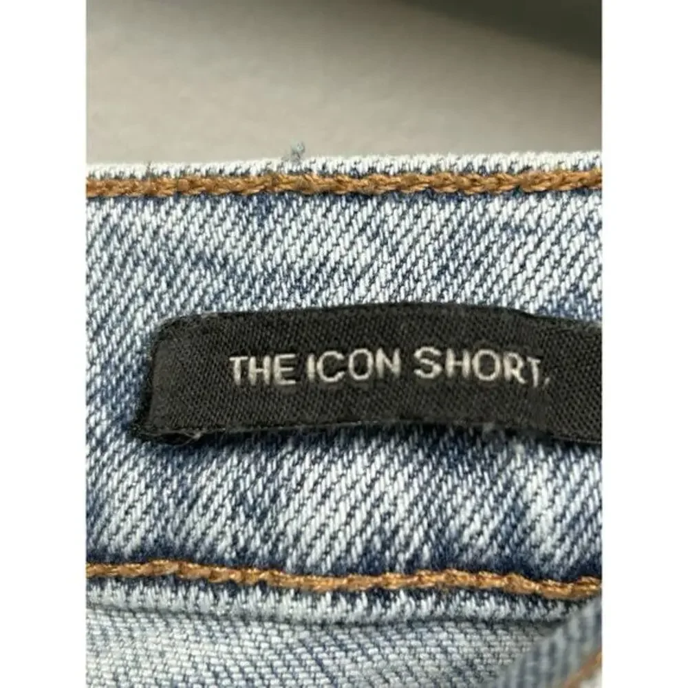 Kendall &‎ Kylie Shorts Size 5/27 Womens The Icon Short Cut-Off Blue Denim